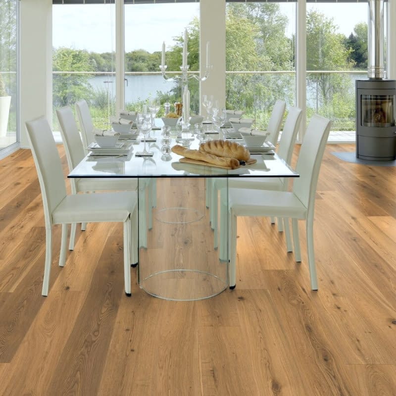 Timba Tradeline Oak T&G Engineered Floor Brushed UV Oiled 180mm TLP-5415