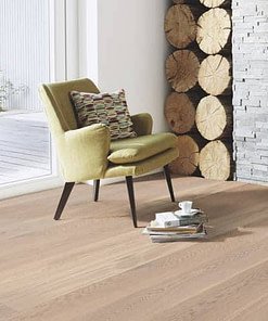 Boen Animoso Plank Castle White Brushed Oak Live Natural Oil