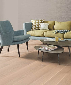 Boen Plank Andante Oak White Live Matt Lacquered 181mm