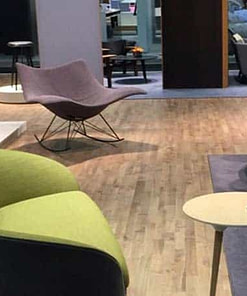 Junckers 2-Strip Oak Driftwood Grey Flooring