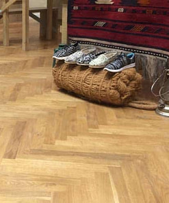 Junckers Single Stave Oak Parquet Flooring