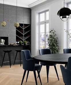 Boen Herringbone Click Adagio Oak White Engineered Flooring Brushed & Oiled