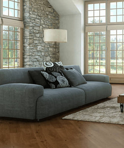 14mm 5G Click Engineered European Smokey Oak Flooring Brushed & Lacquered 180mm