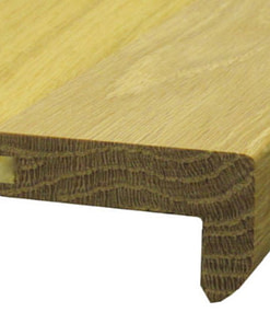 Unfinished 14mm T&G Oak Stair Nosing