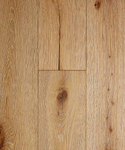 Alternative view of Contemporary Engineered Katsura Oak Flooring Brushed & UV Oil