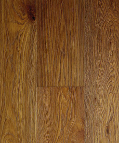 Alternative view of Contemporary Engineered Congaree Smoked Oak Flooring Brushed & UV Oil