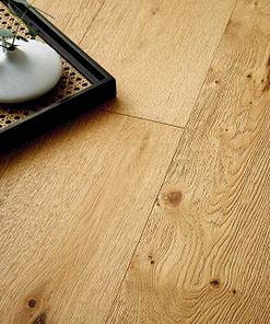 Contemporary Engineered Nanzen Oak Flooring Brushed & UV Oil