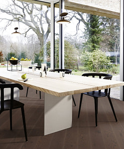 Boen Castle Brazilian Brown Animoso Plank Oak Brushed Live Pure Lacquered 209mm