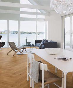 Boen Herringbone Click Castle Animoso Oak Engineered Flooring Brushed Oiled