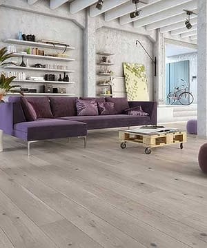 Holt Tintern Click Grey Stained Oak Floor Matt Lacquered