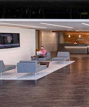 Junckers 2-Strip Beech Spicy Pepper Flooring