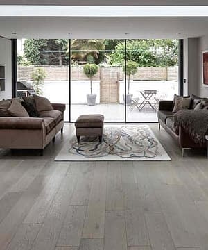 Junckers Plank Silver Pearl Oak Flooring