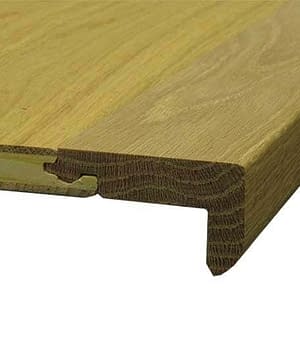 Unfinished Click Oak Stair Nosing