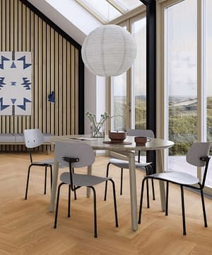 Boen Herringbone Click Adagio Oak Engineered Flooring Oiled