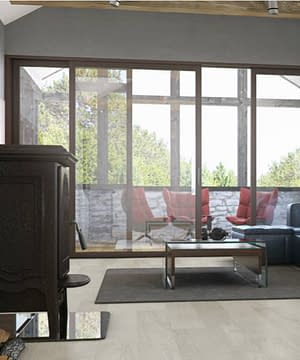 14mm 5G Click Engineered European White Oak Flooring Brushed & Lacquered 180mm