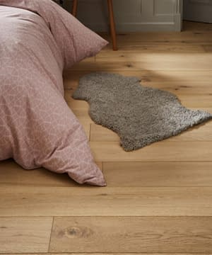 Contemporary Engineered Seba Oak Flooring Brushed & UV Oiled