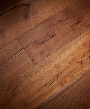 Contemporary Pinzon Heavy Brushed Engineered Oak Flooring 18mm x 190mm