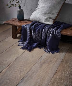 Contemporary Sandur Heavy Brushed Engineered Oak Flooring 18mm x 190mm