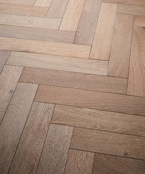 Atkinson & Kirby Engineered Herringbone Noma Smoked Oak Flooring