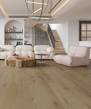 Timba Floor Embleton 12mm Click Engineered Oak Flooring Brushed & Matt Lacquered 190mm Wide