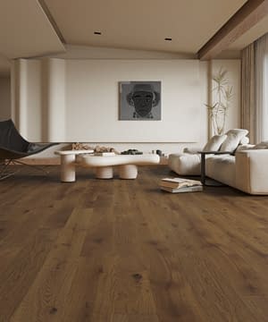 Timba Floor Harvest 12mm Click Engineered Oak Flooring Brushed & Matt Lacquered 190mm Wide