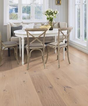 Boen Chaletino Oak White Traditional Live Natural Oil 300mm