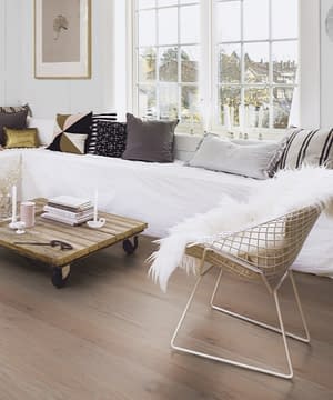 Boen Plank Warm Grey Animoso Engineered Brushed Oak Live Pure Lacquered 181mm