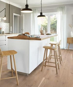 Boen Plank White Vivo Brushed Engineered Oak Live Natural Oiled 181mm