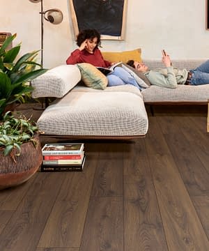 Quick-Step Classic Peanut Brown Oak Laminate Flooring CLM5800