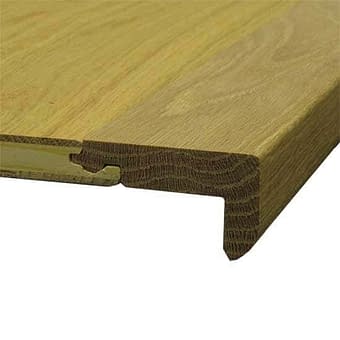 Unfinished Click Oak Stair Nosing