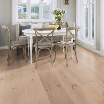 Boen Chaletino Oak White Traditional Live Natural Oil 300mm