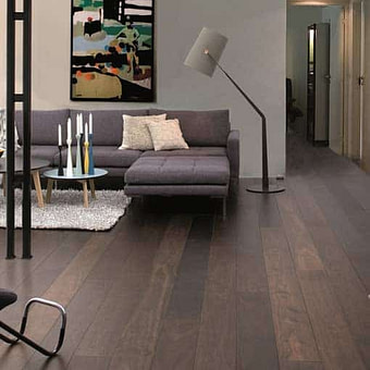 Junckers Plank Black Oak Boulevard Flooring
