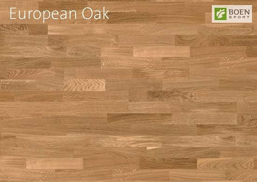 Boen Boflex Stadium Flooring European Oak T79 Lacquered