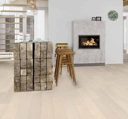 Boen Plank Andante Ash White Live Pure Lacquer 138mm Flooring