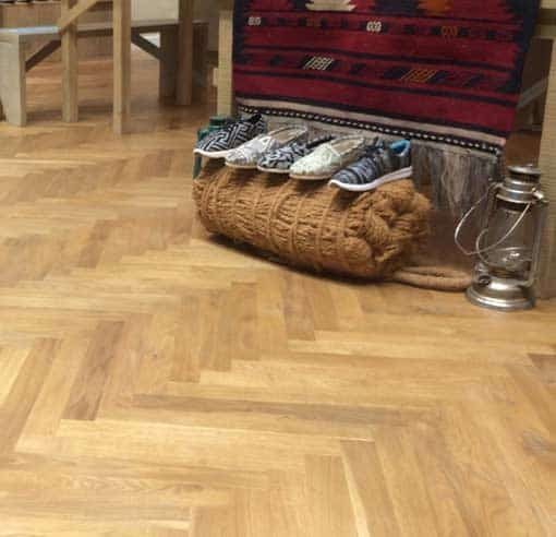 Junckers Single Stave Oak Parquet Flooring