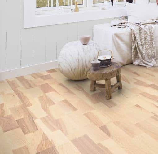 Boen Marcato 3 Strip Ash White Pigmented Live Matt Lacquered