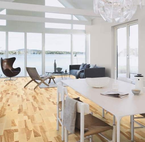 Boen Marcato 3 Strip Ash Live Matt Lacquered