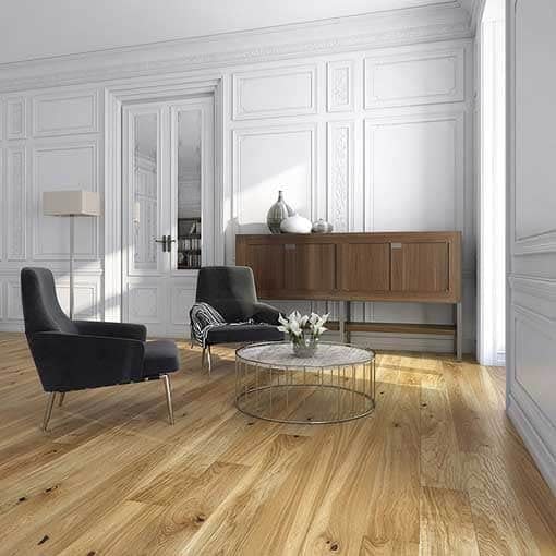 Holt Petherton Click Oak Floor Brushed Matt Lacquered