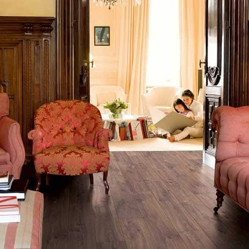 Quick-Step Classic Midnight Oak Brown Laminate Flooring