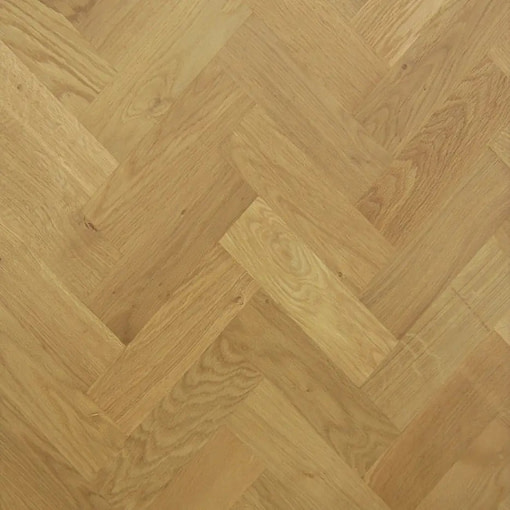 280mm Solid Unfinished Oak Prime Hardwood Blocks 21mm Thick 70mm Wide