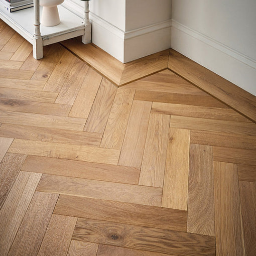 Atkinson & Kirby Engineered Herringbone Katsura Oak Flooring