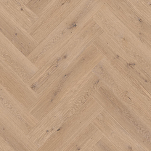 Boen Herringbone Click White Animoso Oak Engineered Flooring Brushed & Oiled