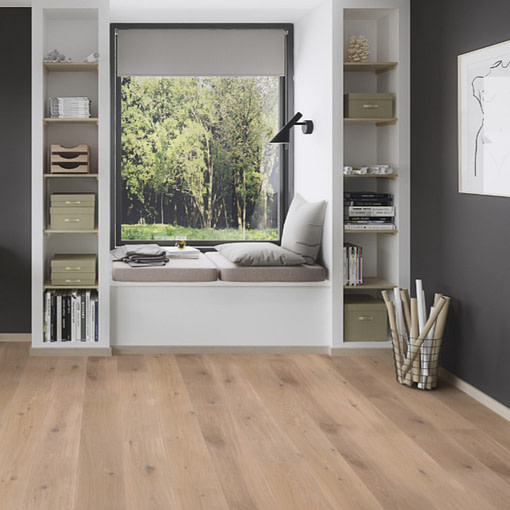Boen Castle White Vivo Plank Oak Brushed Live Natural Oil 209mm
