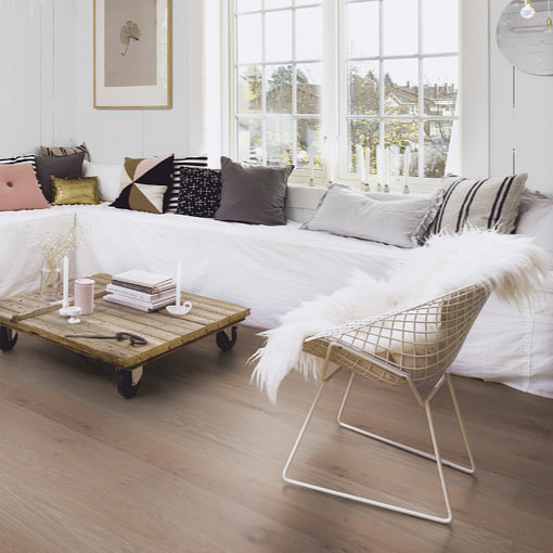 Boen Plank Warm Grey Animoso Engineered Brushed Oak Live Pure Lacquered 181mm