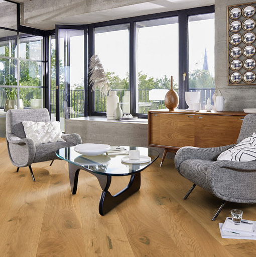 Boen Castle Soft Brown Expressivo Plank Oak Brushed Live Matt Plus Lacquered 209mm