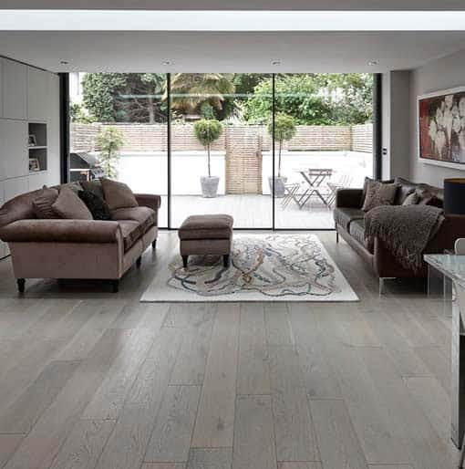 Junckers Plank Silver Pearl Oak Flooring