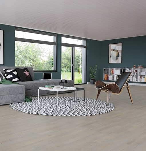 Junckers 2-Strip Beech Oyster Grey Flooring