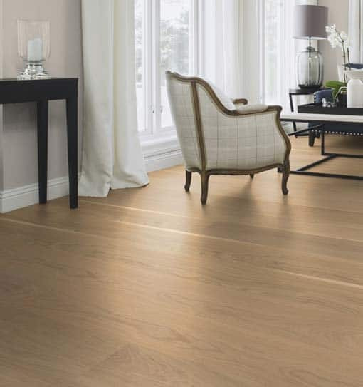 Boen Andante Oak Plank Live Pure Lacquer Brushed 4 Bevel 209mm