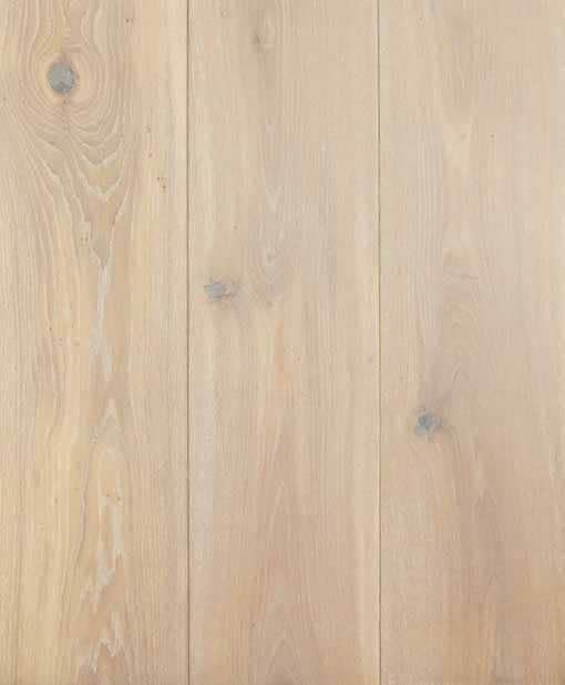 Lavish Royal Engineered European Oak Brushed White Stained LED Oiled