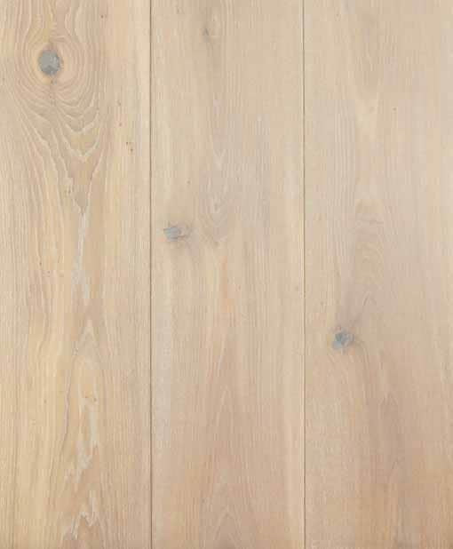Lavish Royal Engineered European Oak Brushed White Stained LED Oiled